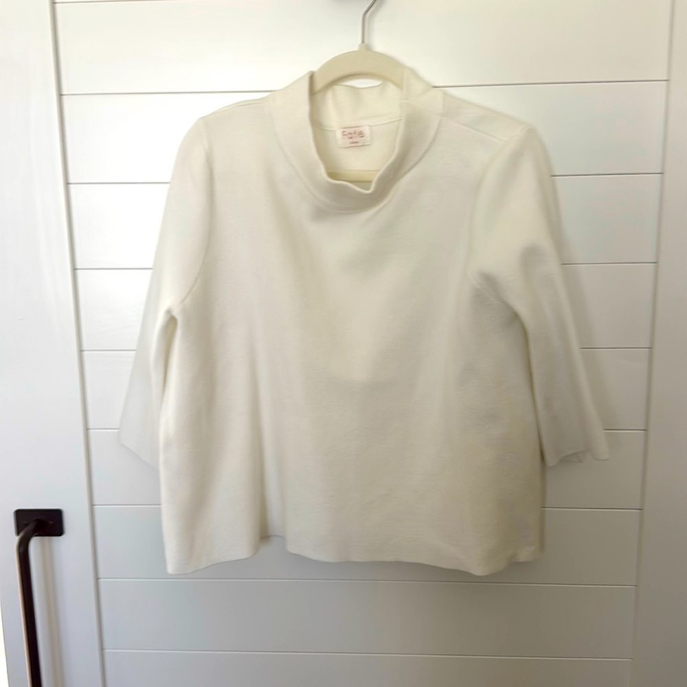 Avatar boutique sweater in cream